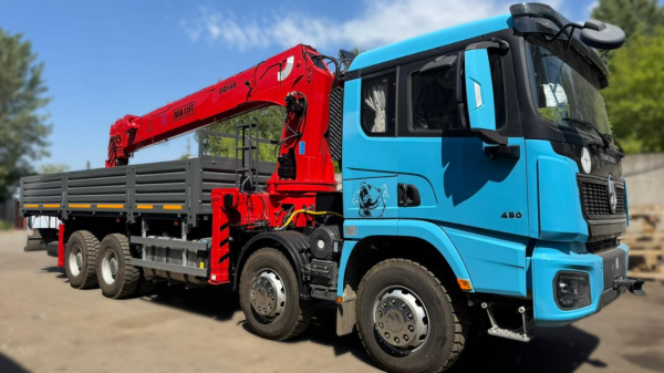Бортовой грузовик Shacman X3000 с КМУ BOB-LIFT, 2024 — 1