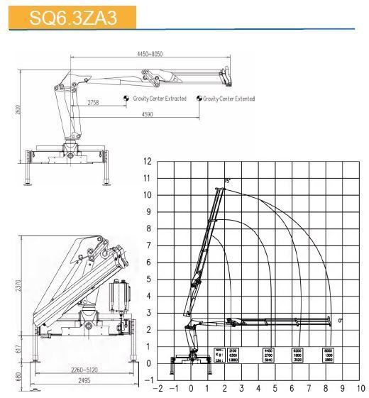 КМУ с поворотной стрелой SQ6.3ZA3 — 4