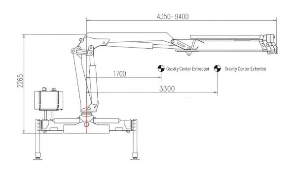 КМУ с поворотной стрелой SQ4ZA3 — 4