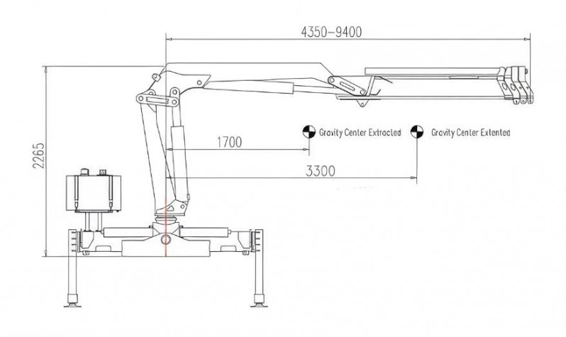 КМУ с поворотной стрелой SQ4ZA3 — 4