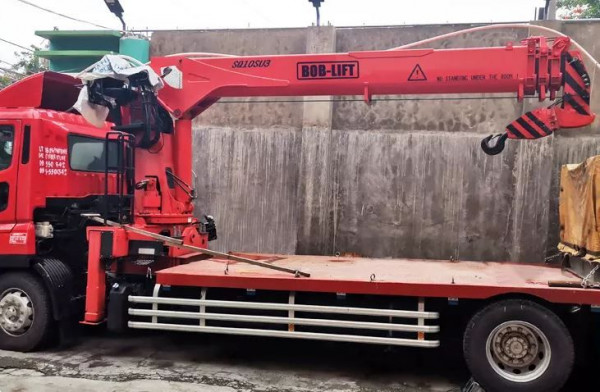 КМУ с телескопической стрелой SQ10SA5 — 4