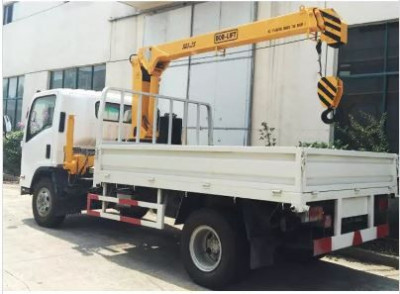 КМУ с телескопической стрелой SQ5SA4