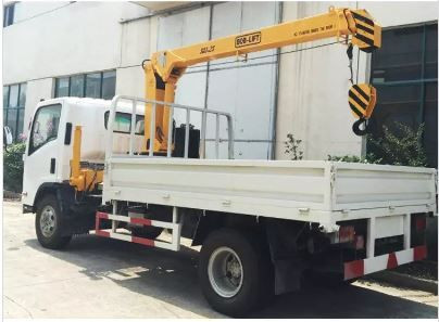 КМУ с телескопической стрелой SQ5SA4 — 4