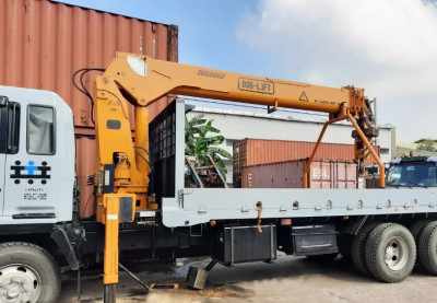 КМУ с телескопической стрелой SQ10SA4