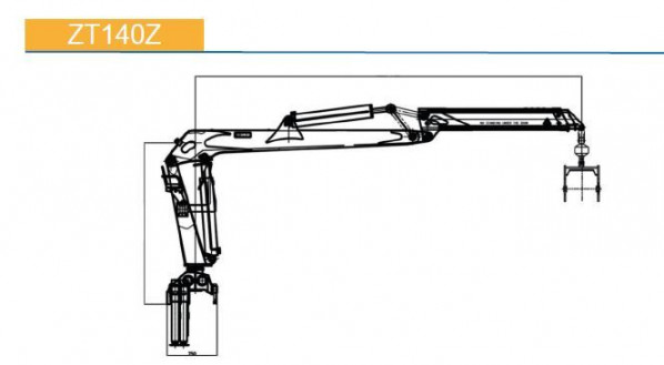 КМУ сортиментовоз ZT140Z — 2